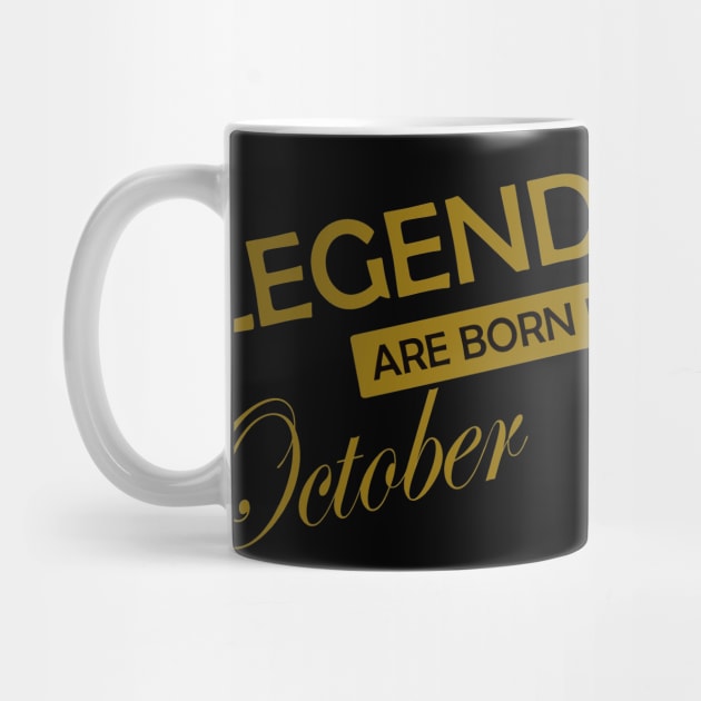 Legends are born in .. gold design by sayed20